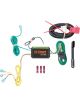Curt For 15-19 Lincoln MKC Custom Wiring Harness 4-Way Flat Output
