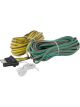 Curt 4-Way Flat Connector Plug w/20ft Wires Trailer Side Packaged