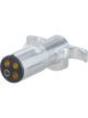 Curt 4-Way Round Connector Plug Trailer Side