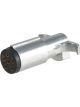 Curt 6-Way Round Connector Plug Trailer Side Packaged