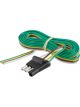 Curt 4-Way Flat Connector Plug w/48in Wires Trailer Side Packaged