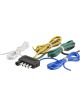 Curt 5-Way Flat Connector Plug w/48in Wires Trailer Side