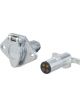 Curt 4-Way Round Connector Plug & Socket Packaged