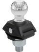 Curt RockerBall 2in Cushion Hitch Trailer Ball 1in Shank 7500lbs
