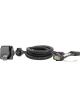 Curt For 2019+ Ford Ranger Custom Wiring Harness 7-Way RV Blade Output