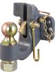 Curt SecureLatch Ball & Pintle Hitch Combination 2in Ball 20000lbs