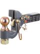 Curt SecureLatch Receiver-Mount Ball & Pintle Hitch Combo 2in Shank 2-5/