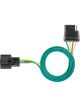 Curt For 19-20 Cadillac XT4 OEM to 4-Way Flat Socket Wiring Connector Re…