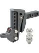 Curt Rebellion XD Adjustable Cushion Hitch w/ 2IN Trailer Ball Includes