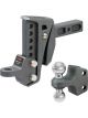 Curt Rebellion XD Adjustable Cushion Hitch w/ XD Dual Ball 2in & 2-5/16i