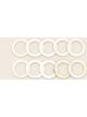 DeatschWerks -4 AN Aluminum Crush Washer Pack of 10