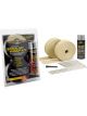 DEI Exhaust Wrap Kit Tan Wrap and Aluminum HT Retail Packaging