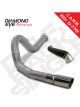 Diamond Eye KIT 5in DPF-BACK SGL w/ TDP AL For 07.5-10 Chevy/GMC 6.6L D…
