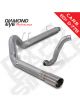 Diamond Eye KIT 5in DPF-BACK w/ DP SGL AL For 08-10 Ford 6.4L Powerstro…
