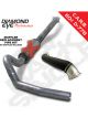 Diamond Eye KIT 4in CB MRP SGL w/ TDP SS For 04-05 Chevy/GMC 6.6L Du…