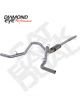 Diamond Eye Kit 3In Cb Dual Gas Ss For Chevy/Gm 4.8L 5.3L 1500