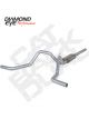 Diamond Eye Kit 3In Cb Dual Gas Al For Ford 5.4L F150 04-08