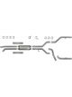 Diamond Eye Kit 3-1/2In Cb Dual Gas Al For Toyota Tundra 5.7L 07-10