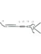 Diamond Eye Kit 4In Tb Dual Ss For 94-02 Dodge Cummins 5.9L