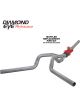 Diamond Eye Kit 4In Cb Mflr Replacement Pipe Dual Al For 2004.5-2007…