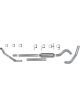 Diamond Eye Kit 4In Tb Sgl Ss For 94-97 Ford 7.3L F250/F350 Powerstroke…