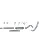 Diamond Eye Kit 4In Cb Sgl Al For 94-97 Ford 7.3L F250/F350 Powerstroke