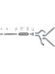 Diamond Eye Kit 4In Cb Dual Al For 94-97 Ford 7.3L F250/F350 Powerstrok…