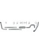 Diamond Eye Kit 4In Tbsgl Al For 99-03 Ford 7.3L F550 Rollover