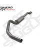 Diamond Eye Kit 4In Cb Sgl Ss For 03-07 Ford 6.0L F250/F350