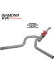 Diamond Eye Kit 4In Cb Mflr Replacement Pipe Dual Al For 03-07 Ford…