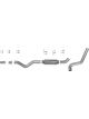 Diamond Eye Kit 5In Cb Sgl Al For 2006-2007.5 Chevy 6.6L 2500/3500
