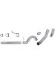 Diamond Eye Kit 5In Dpf-Back Sgl Al For 2011-2015 Chevy 6.6L 2500/3500