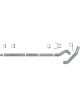 Diamond Eye Kit 5In Cb Mflr Replacement Pipe Sgl Al For 2004.5-2007.…