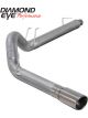 Diamond Eye Kit 5In Cb Replacement Pipe Sgl Ss For 03-07 Ford 6.0L F…