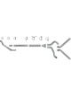 Diamond Eye Kit 4In Tb Mflr Replacement Pipe Dual Alum 94-97 5 7 3L…