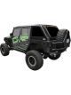 DV8 Offroad For 07-18 Jeep Wrangler JK 1 Piece Fast Back Hard Top 4 D