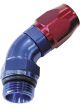 Aeroflow 45 Degree Male ORB Swivel Hose End -12 ORB to -12AN