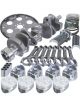 Eagle For Chevrolet 350 4.0in B 3.48in S 1pc Rear Seal 153 Tooth…