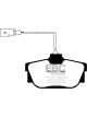 EBC For 00 Volkswagen Eurovan 2.8 ATE with Wear Leads Greenstuff Rear…