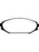 EBC For 00-02 Acura MDX 3.5 Redstuff Front Brake Pads