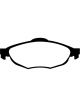 EBC For 01-06 Chrysler Sebring Sedan 2.4 Greenstuff Front Brake Pads