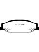 EBC For 02-05 Cadillac CTS 2.6 Redstuff Rear Brake Pads