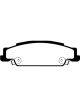 EBC For 02-05 Cadillac CTS 2.6 Yellowstuff Rear Brake Pads
