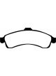 EBC For 03-05 Buick Rainier 4.2 Redstuff Front Brake Pads