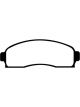 EBC For 03-06 Chevrolet Equinox 3.4 Ultimax2 Front Brake Pads