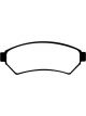 EBC For 04-05 Buick Terraza 3.5 FWD Greenstuff Front Brake Pads