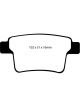 EBC For 04-07 Ford Five Hundred 3.0 Redstuff Rear Brake Pads