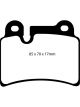 EBC For 06-09 Volkswagen Touareg 3.6 2 pin holes at top of backplate Ul