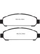 EBC For 08+ Toyota Venza 2.7 Ultimax2 Front Brake Pads