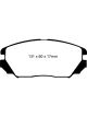 EBC For 08-09 Hyundai Azera 3.3 Redstuff Front Brake Pads